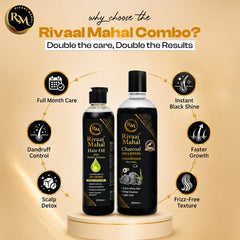 Rivaaj Mahal Hair Oil & Organic Shampoo