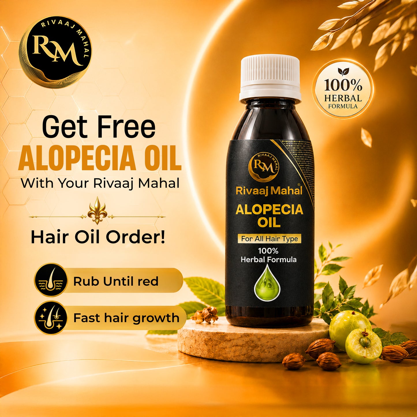 Rivaaj Mahal Alopecia Oil Free