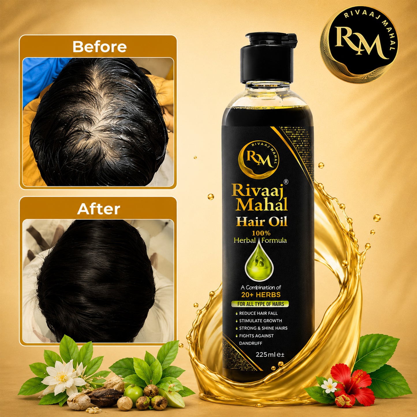 Rivaaj Mahal Hair Oil