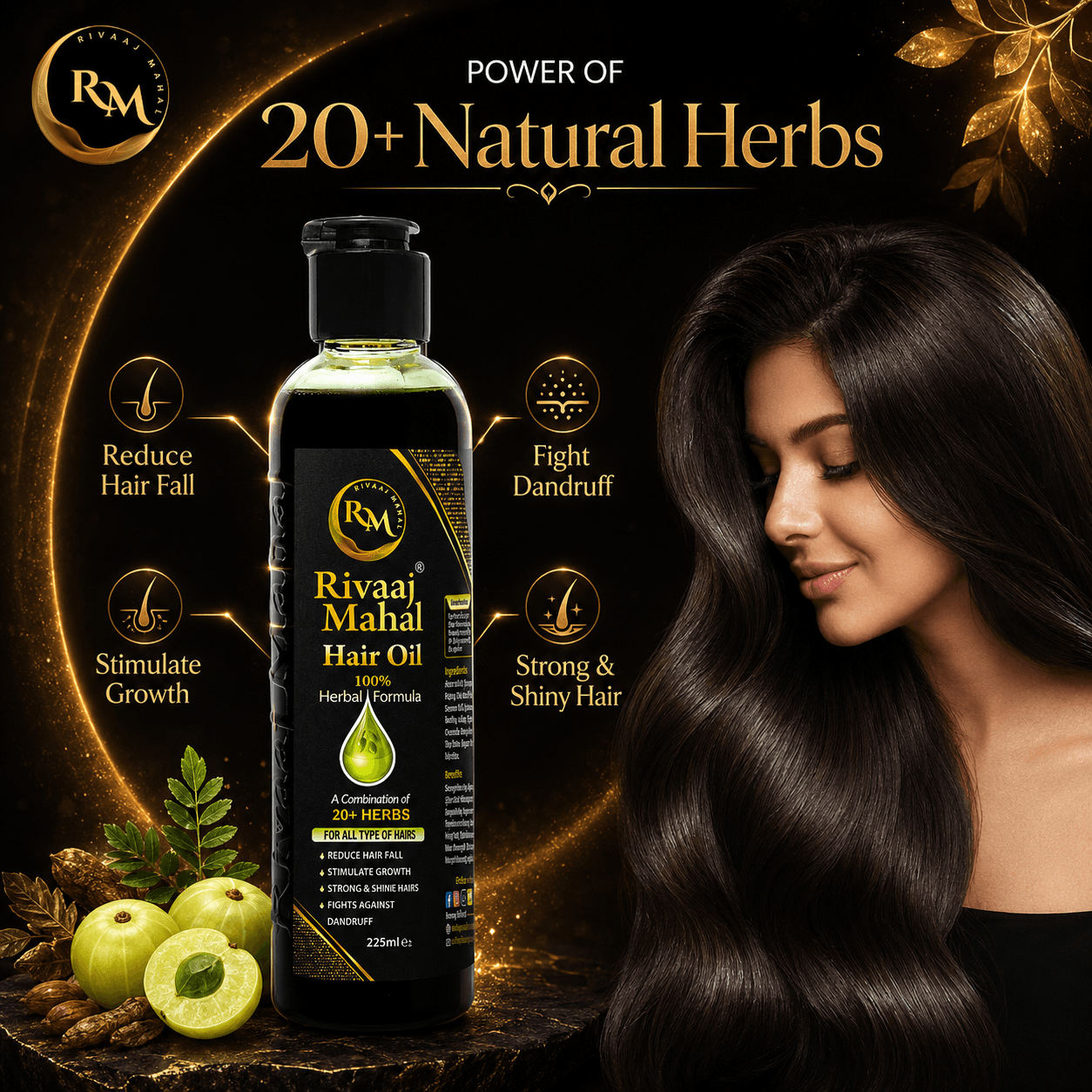 Rivaaj Mahal Hair Oil