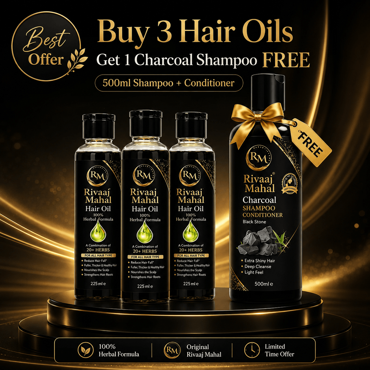 Rivaaj Mahal Hair Oil