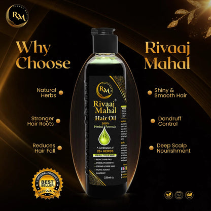 Rivaaj Mahal Hair Oil (225ml)