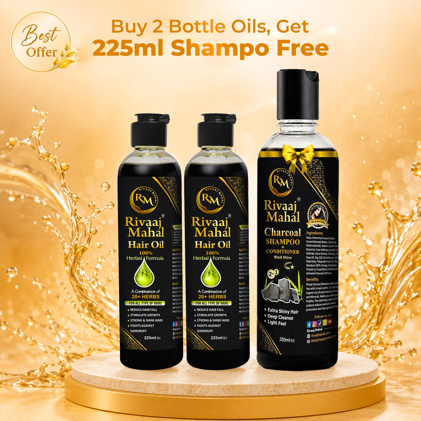 Rivaaj Mahal Hair Oil